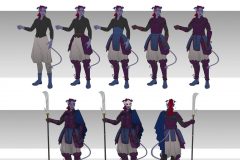 Aanor, Tiefling Echo Knight - Concept Art - UriellActaea, 2D Artist and Illustrator