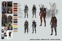 Laurien of Temeria - Witcher OC - Concept Art - UriellActaea, Concept Artist and Illustrator