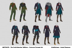 Mistgate - The Guild Marches' Military - Costume concept art - UriellActaea, Concept Artist and Illustrator