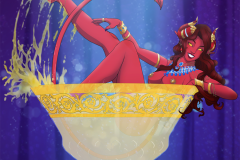 The Ruby of the Sea, NSFW new year - Critical Role Fan Art - UriellActaea, 2D Artist and Illustrator