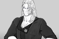 Geralt of Rivia, the Butcher of Blaviken - The Witcher Netflix Fan Art - UriellActaea, 2D Artist and Illustrator