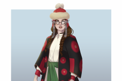 Ehri - Human Sorcerer - DnD Character Illustration - UriellActaea, 2D Artist and Illustrator