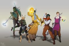 Pathfinder Group - Pathfinder Character Illustration - UriellActaea, 2D Artist and Illustrator