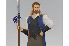Talos - Human Fighter - DnD Character Illustration - UriellActaea, 2D Artist and Illustrator