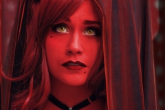 Selfportrait 04 - Ruby of the Sea cosplay - Santa Outfit - Critical Role cosplay - UriellActaea