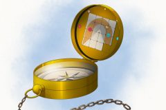 Traveler's Compass - DnD asset - UriellActaea, 2D Artist and Illustrator